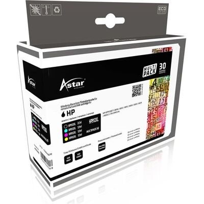 Astar, Cartouche d'impression, 3yp34ae / hp912xl 3300s sans remplissage - Publicité Astar, Cartouche d'impression, 3yp34ae / hp912xl 3300s sans remplissage - Publicité