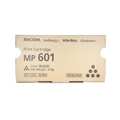 Ricoh Toner, MP 601 (407824) Toner Cartridge, Black (SPEC) - Publicité Ricoh Toner, MP 601 (407824) Toner Cartridge, Black (SPEC) - Publicité