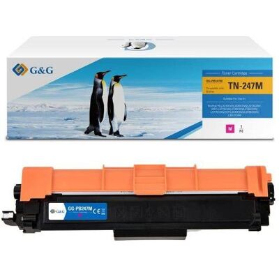 G&G, Toner, TONER BR TN247M M 2300 PAG (M) - Publicité G&G, Toner, TONER BR TN247M M 2300 PAG (M) - Publicité