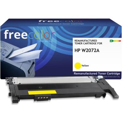 Freecolor, Toner, Toner HP W2072A yellow mit chip 1000p kompatibel (Y) - Publicité Freecolor, Toner, Toner HP W2072A yellow mit chip 1000p kompatibel (Y) - Publicité