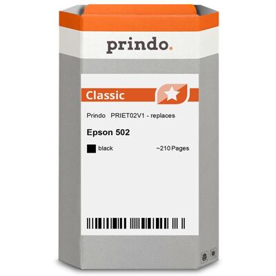 Prindo, Cartouche d'impression, compatible avec Epson 502 (CF) - Publicité Prindo, Cartouche d'impression, compatible avec Epson 502 (CF) - Publicité