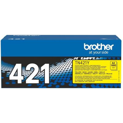 Brother Toner, Tn-421y (Y) - Publicité Brother Toner, Tn-421y (Y) - Publicité