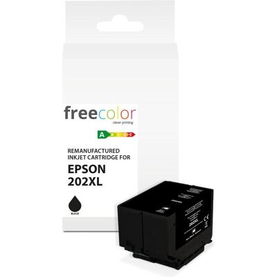 Freecolor, Cartouche d'impression, Patrone Epson 202XL black 22ml remanufactured (CF) - Publicité Freecolor, Cartouche d'impression, Patrone Epson 202XL black 22ml remanufactured (CF) - Publicité