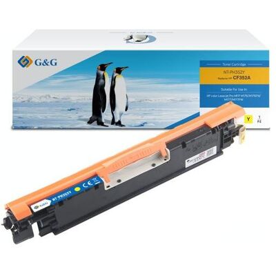 G&G, Toner, kompatibel Toner mit HP CF352A, NT-PH352Y, HP 130A, yellow, 1000S (Y) - Publicité G&G, Toner, kompatibel Toner mit HP CF352A, NT-PH352Y, HP 130A, yellow, 1000S (Y) - Publicité