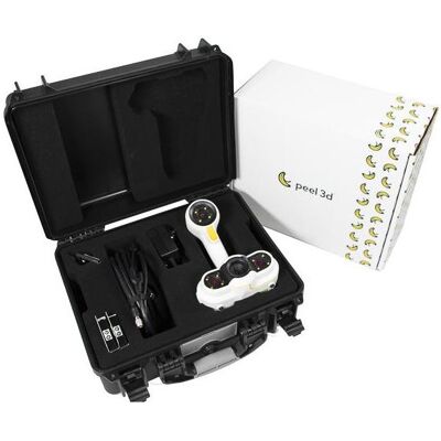 Creaform PEEL2-S 3D Scanner in Cardboard Case with Calibration Plate USB/Power Cable Target, Scanner 3D - Publicité Creaform PEEL2-S 3D Scanner in Cardboard Case with Calibration Plate USB/Power Cable Target, Scanner 3D - Publicité