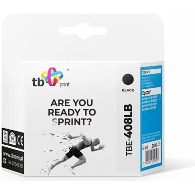 Print, Cartouche d'impression, Tinte für Epson T09K1 TBE-408LB schwarz (CF) - Publicité Print, Cartouche d'impression, Tinte für Epson T09K1 TBE-408LB schwarz (CF) - Publicité