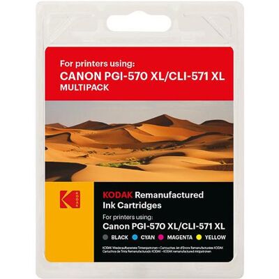 Kodak Kodak Supplies 185C057168 - Cartouche d'imprimante pour Canon MG5750, Multicolore - CMYK, 22ml/11ml - Publicité Kodak Kodak Supplies 185C057168 - Cartouche d'imprimante pour Canon MG5750, Multicolore - CMYK, 22ml/11ml - Publicité