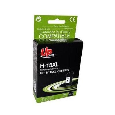 Print, Cartouche d'impression, UPrint kompatibel Ink mit C6615DE, HP 15, H-15XL, black, 720S, 40ml (CF) - Publicité Print, Cartouche d'impression, UPrint kompatibel Ink mit C6615DE, HP 15, H-15XL, black, 720S, 40ml (CF) - Publicité
