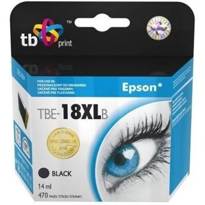 Print, Cartouche d'impression, Tusz do Epson XP 302 TBE-18XLB BK (CF) - Publicité Print, Cartouche d'impression, Tusz do Epson XP 302 TBE-18XLB BK (CF) - Publicité