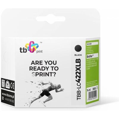 Print, Cartouche d'impression, Encre pour Brother MFC-J5340DW TBB-LC422XLB 100% neuve noire (CF) - Publicité Print, Cartouche d'impression, Encre pour Brother MFC-J5340DW TBB-LC422XLB 100% neuve noire (CF) - Publicité