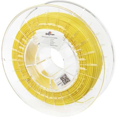 Spectrum Filament TPU S-Flex 85A Yellow 0.5kg 1.75mm (TPU, 1.75 mm, 500 g), Filament 3D, Jaune - Publicité Spectrum Filament TPU S-Flex 85A Yellow 0.5kg 1.75mm (TPU, 1.75 mm, 500 g), Filament 3D, Jaune - Publicité