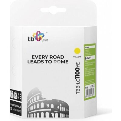 Print, Cartouche d'impression, Tusz do Brother LC980/1100 TBB-LC1100YE YE 100% nowy (Y) - Publicité Print, Cartouche d'impression, Tusz do Brother LC980/1100 TBB-LC1100YE YE 100% nowy (Y) - Publicité