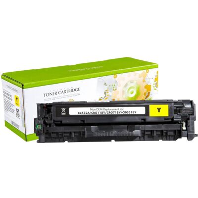 Control, Toner, STATIC cartr HP CC532A ylw reman 2.8k (Y) - Publicité Control, Toner, STATIC cartr HP CC532A ylw reman 2.8k (Y) - Publicité