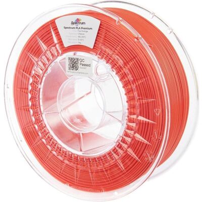 Spectrum Filament Premium PLA Fox Orange 1kg 1.75mm (PLA, 1000 g), Filament 3D, Rouge, Orange - Publicité Spectrum Filament Premium PLA Fox Orange 1kg 1.75mm (PLA, 1000 g), Filament 3D, Rouge, Orange - Publicité