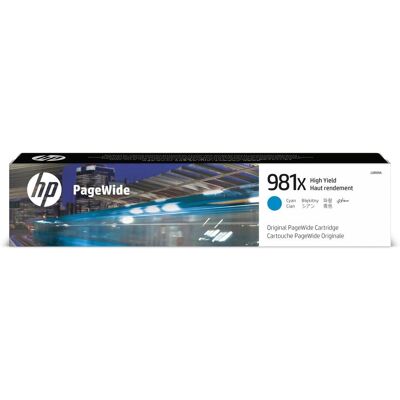 HP Cartouche d'impression, Cartouche L0R09A n°981X - Cyan - Publicité HP Cartouche d'impression, Cartouche L0R09A n°981X - Cyan - Publicité