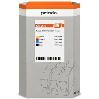 Prindo, Cartouche d'impression, compatible avec HP 950+951 /// - Publicité Prindo, Cartouche d'impression, compatible avec HP 950+951 /// - Publicité