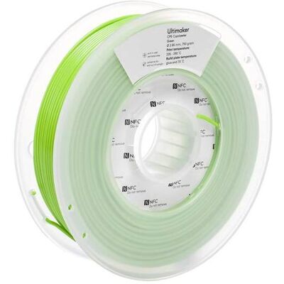 Ultimaker CPE - M0188 Vert 750 - Filament 3D - Publicité Ultimaker CPE - M0188 Vert 750 - Filament 3D - Publicité
