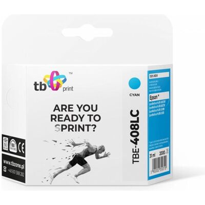 Print, Cartouche d'impression, Tinte für Epson T09K2 TBE-408LC Cyan (C) - Publicité Print, Cartouche d'impression, Tinte für Epson T09K2 TBE-408LC Cyan (C) - Publicité