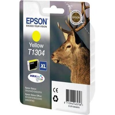 Epson Cartouche d'impression, Tusz tusz T1304 / C13T13044010 (jaune) (Y) - Publicité Epson Cartouche d'impression, Tusz tusz T1304 / C13T13044010 (jaune) (Y) - Publicité
