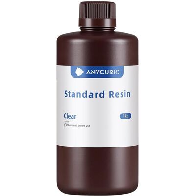 Anycubic Résine UV normale (Transparent, 1000 g), Résine, Transparent - Publicité Anycubic Résine UV normale (Transparent, 1000 g), Résine, Transparent - Publicité