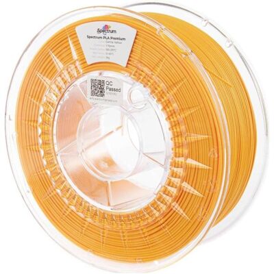 Spectrum Filament Premium PLA Dahlia Yellow 1kg 1.75mm (PLA, 1.75 mm, 1000 g), Filament 3D, Jaune - Publicité Spectrum Filament Premium PLA Dahlia Yellow 1kg 1.75mm (PLA, 1.75 mm, 1000 g), Filament 3D, Jaune - Publicité