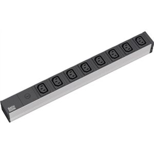 Bachmann Bloc multiprise 48,30cm (19"), 8x sans fiche, Accessoire ASI - Publicité Bachmann Bloc multiprise 48,30cm (19"), 8x sans fiche, Accessoire ASI - Publicité