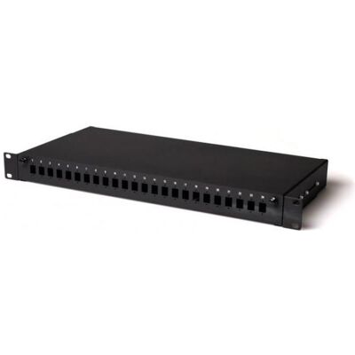 Tecline Boîtier d'épissure pour fibre optique, 24x LC duplex, coupleurs LC duplex OM4 inclus, multimode,, Serveur : accessoires, Noir - Publicité Tecline Boîtier d'épissure pour fibre optique, 24x LC duplex, coupleurs LC duplex OM4 inclus, multimode,, Serveur : accessoires, Noir - Publicité