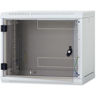 Triton Rack Nástěnný RUA 12U/500mm odn.boč+skl.dv.černý (12 HE, Rack 19 pouces), Armoire serveur, Noir - Publicité Triton Rack Nástěnný RUA 12U/500mm odn.boč+skl.dv.černý (12 HE, Rack 19 pouces), Armoire serveur, Noir - Publicité