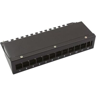 Value Rack de modules Keystone, 12 ports, noir, Serveur : accessoires, Noir - Publicité Value Rack de modules Keystone, 12 ports, noir, Serveur : accessoires, Noir - Publicité
