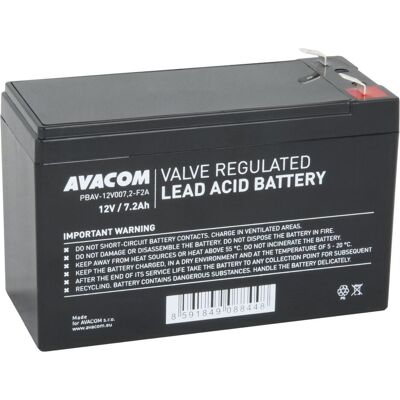 Batterie Avacom 7,2Ah F2 - Batterie - Publicité Batterie Avacom 7,2Ah F2 - Batterie - Publicité
