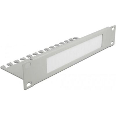 Delock Cable Management Brush Strip avec plaque de support de câbles, Armoire serveur : accessoires, Gris - Publicité Delock Cable Management Brush Strip avec plaque de support de câbles, Armoire serveur : accessoires, Gris - Publicité