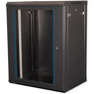 Value 19-Zoll Wandgehäuse 15HE 600x450mm schwarz, Bausatz (15 HE, Rack 19 pouces), Armoire serveur, Noir - Publicité Value 19-Zoll Wandgehäuse 15HE 600x450mm schwarz, Bausatz (15 HE, Rack 19 pouces), Armoire serveur, Noir - Publicité