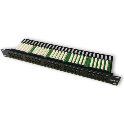 Schneider Electric DATACOM Panneau de brassage ISDN 50p.1U Integrovaný BLACK, 19"., Serveur : accessoires, Noir - Publicité Schneider Electric DATACOM Panneau de brassage ISDN 50p.1U Integrovaný BLACK, 19"., Serveur : accessoires, Noir - Publicité