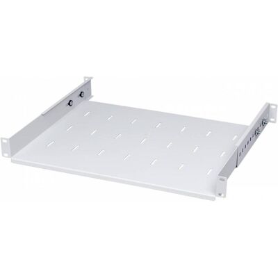 Étagère de rack grise 19 pouces 1U - Stalflex - Publicité Étagère de rack grise 19 pouces 1U - Stalflex - Publicité
