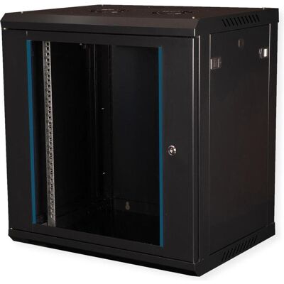 Value 19-Zoll Wandgehäuse 12HE 600x450mm schwarz, Bausatz (12 HE, Rack 19 pouces), Armoire serveur, Noir - Publicité Value 19-Zoll Wandgehäuse 12HE 600x450mm schwarz, Bausatz (12 HE, Rack 19 pouces), Armoire serveur, Noir - Publicité