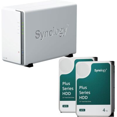 Synology DiskStation DS223J 2 Einschübe NAS-Server Leergehäuse + 8 TB Plus (2x 4TB) (2 x 4 To), NAS, Noir - Publicité Synology DiskStation DS223J 2 Einschübe NAS-Server Leergehäuse + 8 TB Plus (2x 4TB) (2 x 4 To), NAS, Noir - Publicité