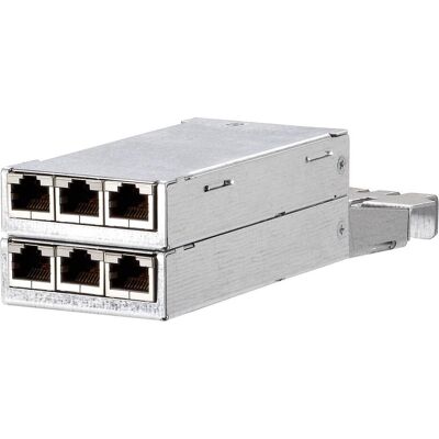 Metz Connect Panneau de brassage DCCS module C6A MTC6, Serveur : accessoires, Argent - Publicité Metz Connect Panneau de brassage DCCS module C6A MTC6, Serveur : accessoires, Argent - Publicité