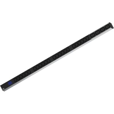 Bachmann BN0500 48,26cm 19 pouces PDU 1U 24xC13 4xC19 mesure de puissance connexion CEE 16 bleu, Accessoire ASI - Publicité Bachmann BN0500 48,26cm 19 pouces PDU 1U 24xC13 4xC19 mesure de puissance connexion CEE 16 bleu, Accessoire ASI - Publicité