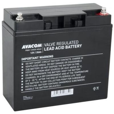 Avacom baterie 12V 20Ah M5 DeepCycle (PBAV-12V020-M5AD), Accessoire ASI - Publicité Avacom baterie 12V 20Ah M5 DeepCycle (PBAV-12V020-M5AD), Accessoire ASI - Publicité