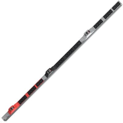 Bachmann IT PDU ALU 1U 24x C13 6x C19 2LS CEE 3x32A rouge, Accessoire ASI - Publicité Bachmann IT PDU ALU 1U 24x C13 6x C19 2LS CEE 3x32A rouge, Accessoire ASI - Publicité