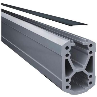 Rittal CP 120 Système de boîtier PC ouvert Section de support, Armoire serveur : accessoires, Gris - Publicité Rittal CP 120 Système de boîtier PC ouvert Section de support, Armoire serveur : accessoires, Gris - Publicité