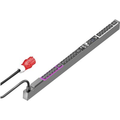 Rittal PDU Metered /3P CEE 18xC13 / 3xC19, Accessoire ASI - Publicité Rittal PDU Metered /3P CEE 18xC13 / 3xC19, Accessoire ASI - Publicité