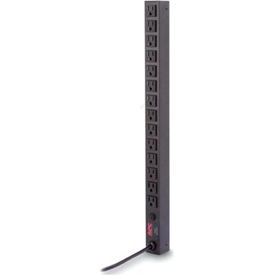APC Rack PDU, Basic, Zero U,, 100/120V, (14) 5-15, Serveur : accessoires, Noir - Publicité APC Rack PDU, Basic, Zero U,, 100/120V, (14) 5-15, Serveur : accessoires, Noir - Publicité