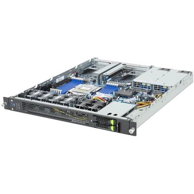 Gigabyte Barebone E163-Z34-AAH1 (Rev. 3.x) Edge Server 1U Single Sockel SP5 6NE163Z34DR000ACH1, Serveurs lame - Publicité Gigabyte Barebone E163-Z34-AAH1 (Rev. 3.x) Edge Server 1U Single Sockel SP5 6NE163Z34DR000ACH1, Serveurs lame - Publicité