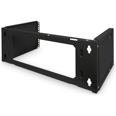 Digitus Support de patch mural 4U 183x528x225 mm réglable en profondeur (4 HE, Rack 19 pouces), Armoire serveur, Noir - Publicité Digitus Support de patch mural 4U 183x528x225 mm réglable en profondeur (4 HE, Rack 19 pouces), Armoire serveur, Noir - Publicité