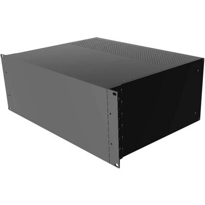 Hammond Boîtier Rack Aluminium Noir 19 pouces 4U - Instrument - Publicité Hammond Boîtier Rack Aluminium Noir 19 pouces 4U - Instrument - Publicité