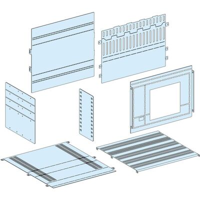 Schneider LVS04863, Armoire serveur : accessoires, Blanc - Publicité Schneider LVS04863, Armoire serveur : accessoires, Blanc - Publicité