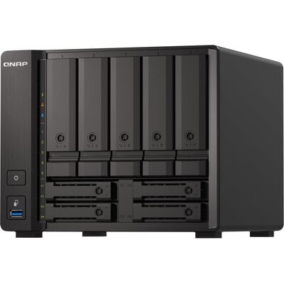 QNAP TS-h973AX-8G (0 TB), NAS, Noir - Publicité QNAP TS-h973AX-8G (0 TB), NAS, Noir - Publicité
