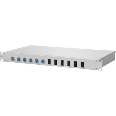 Metz Connect 1502597406-F Panneau de brassage fibre optique OpDAT fix 6xLC-D OS2 inséré, Serveur : accessoires, Gris - Publicité Metz Connect 1502597406-F Panneau de brassage fibre optique OpDAT fix 6xLC-D OS2 inséré, Serveur : accessoires, Gris - Publicité