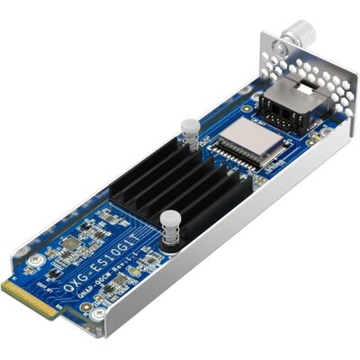 QNAP E1.S to single 10GBASE-T LAN Module, NAS : accessoires - Publicité QNAP E1.S to single 10GBASE-T LAN Module, NAS : accessoires - Publicité